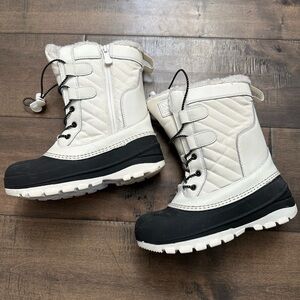 Target Kids Snow Boots - Black and White
